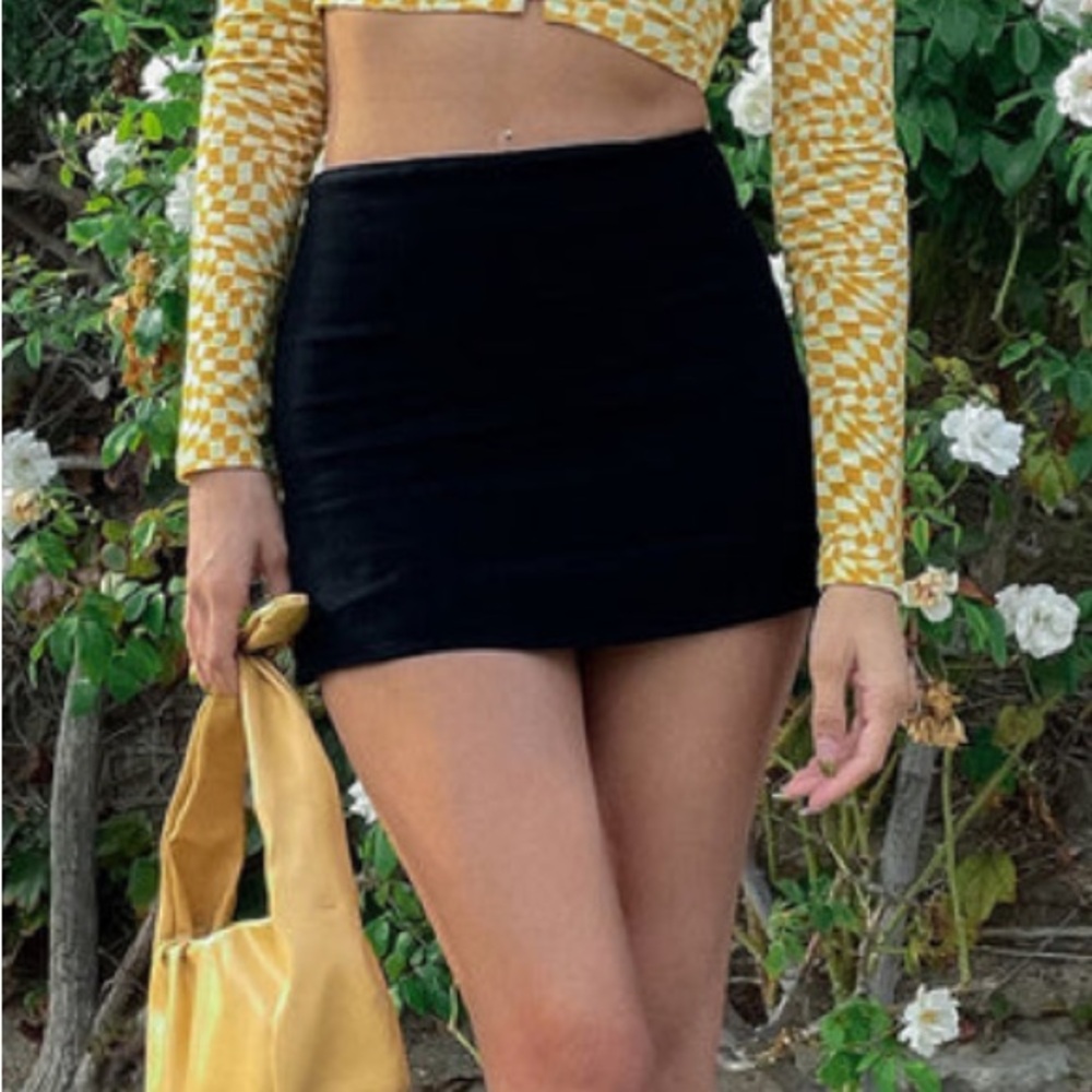 Princess Polly Black Mini Skirt